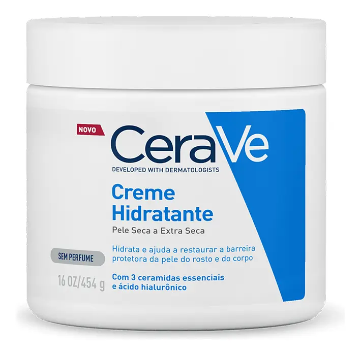 Creme Hidratante CeraVe com Ceramidas e Ácido Hialurônico 454g