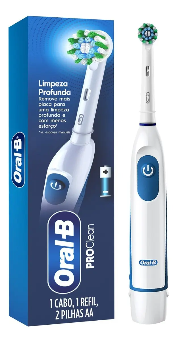 Escova de Dente Elétrica Oral-B Power Pro Precision Clean